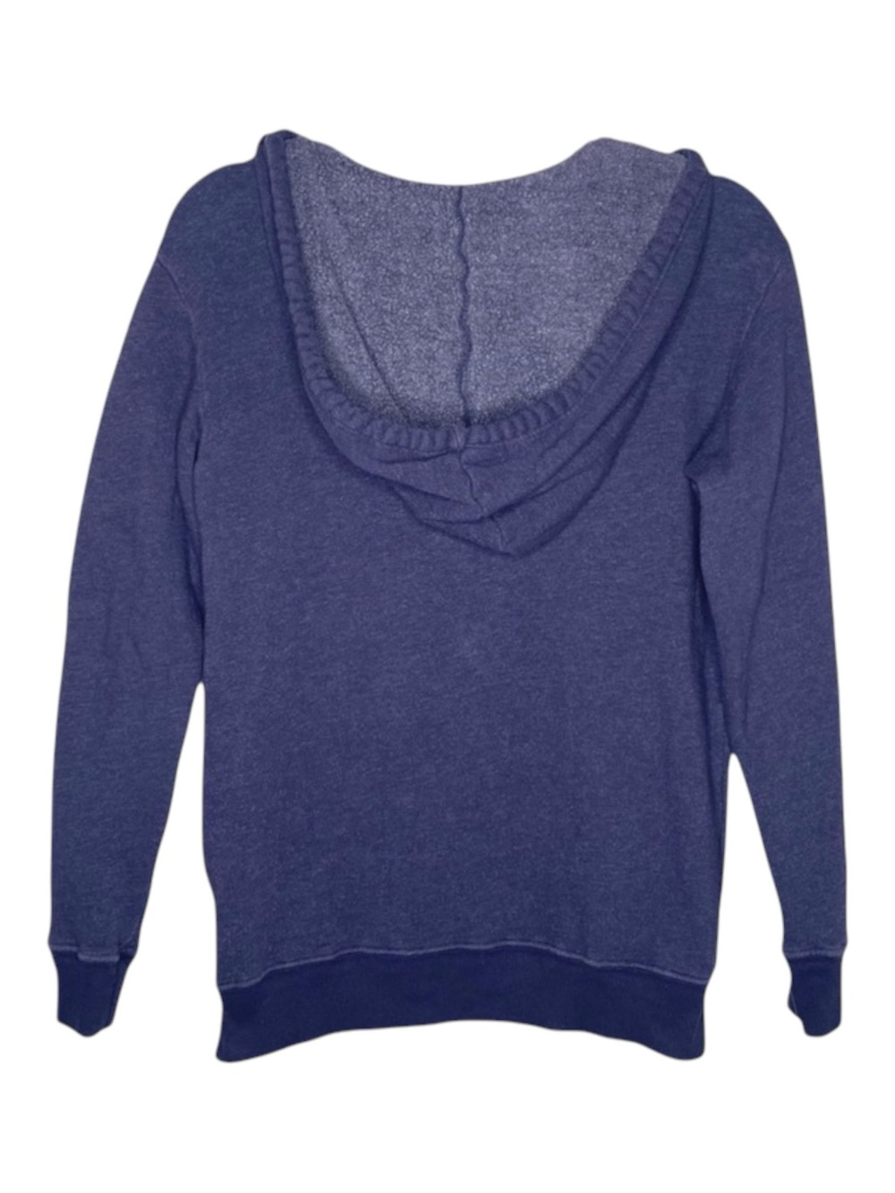Y2K: OG Wildfox ☻︎ S’il Vous Plait Melted Letters Pullover Hoodie ☻︎ Navy Blue - Picture 13 of 16